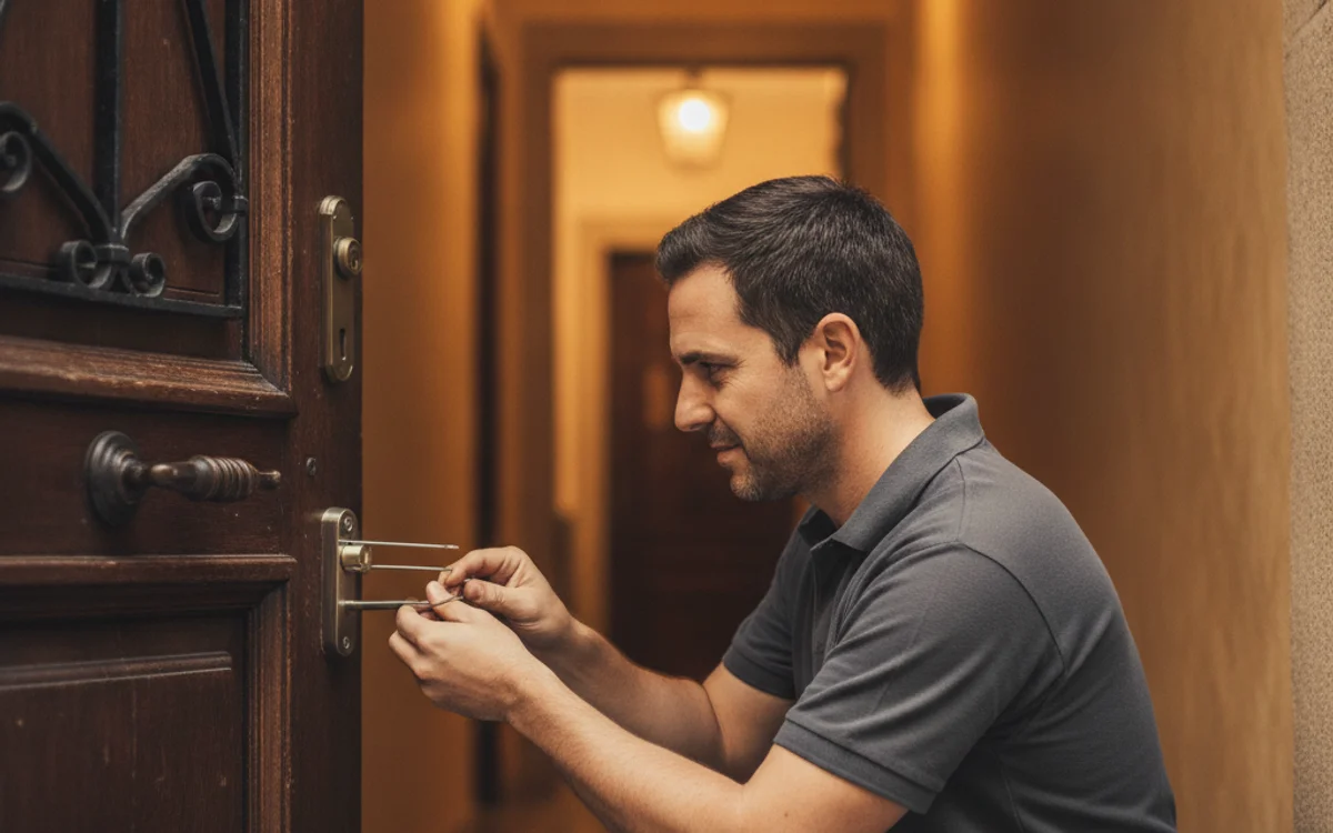 Cómo abrir una puerta sin llave (y cuándo no intentarlo)